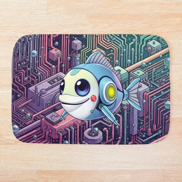 Aperçu de l'œuvre Poisson robot créée et vendue par Korral.