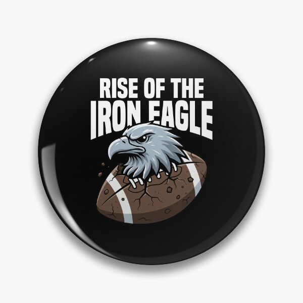 Item preview, RISE OF THE IRON EAGLE - PHILADELPHIA FOOTBALL designed and sold by KEF Custom.