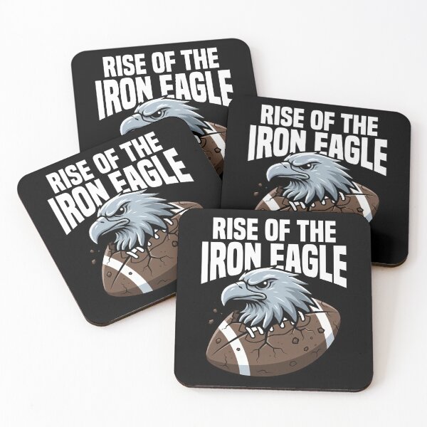 Item preview, RISE OF THE IRON EAGLE - PHILADELPHIA FOOTBALL designed and sold by KEF Custom.