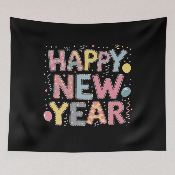Item preview, Happy New Year 2026 – Festive Celebration Collection designed and sold by MAZDZINE.