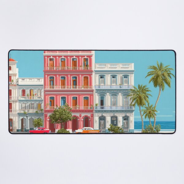Item preview, Colorful buildings by the sea designed and sold by anytka.