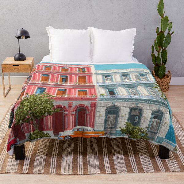 Item preview, Colorful buildings by the sea designed and sold by anytka.