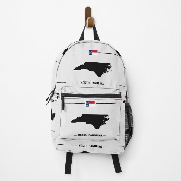 Item preview, North Carolina Pride, Simple State Map & Flag Silhouette designed and sold by mashmosh.