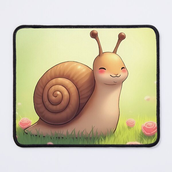 Item preview, Snail on rose meadow designed and sold by Mianku | Für das Leben.