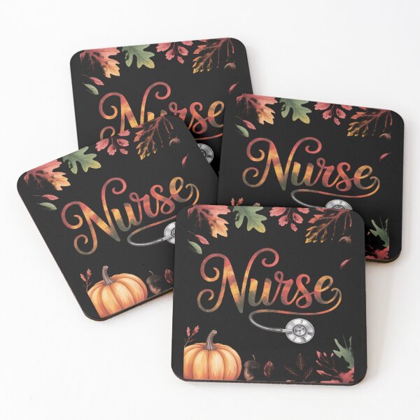 Item preview, Nurse Fall Autumn Stethoscope Harvest Nurse designed and sold by DetroitMug.