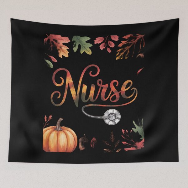 Item preview, Nurse Fall Autumn Stethoscope Harvest Nurse designed and sold by DetroitMug.