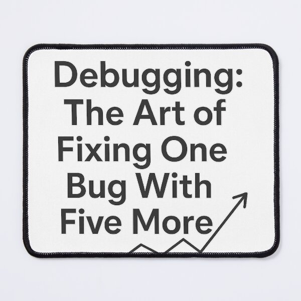 Item preview, Debugging: The Art of Fixing One Bug With Five More designed and sold by techy-rrr.