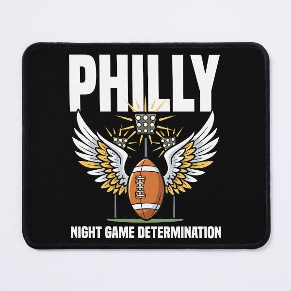 Item preview, PHILLY NIGHT GAME DETERMINATION - PHILADELPHIA FOOTBALL designed and sold by KEF Custom.