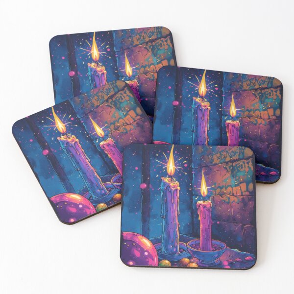 Item preview, Bright candlelight in a dark environment designed and sold by Mianku | Für das Leben.