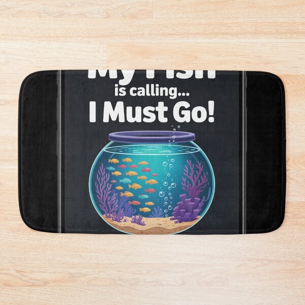Item preview, My Fish is calling Funny Aquarium Lover Aquarist  designed and sold by NailMolisa.