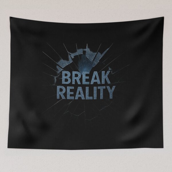 Item preview, Break Reality – Cosmic Shattered Glass designed and sold by MKreative Studio.