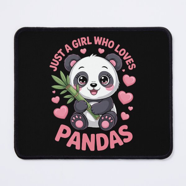 Item preview, JUST A GIRL WHO LOVES PANDAS designed and sold by jkrphoto.