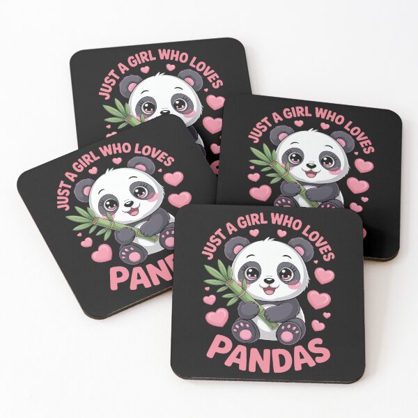 Item preview, JUST A GIRL WHO LOVES PANDAS designed and sold by jkrphoto.