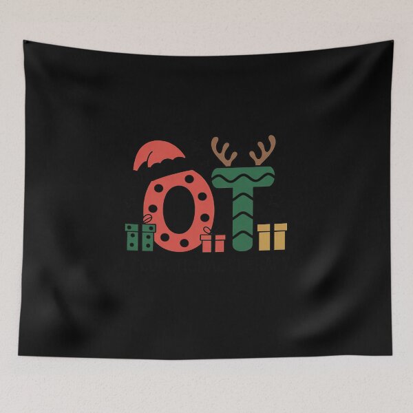 Item preview, Occupational Therapy OT Therapist Christmas designed and sold by DetroitMug.