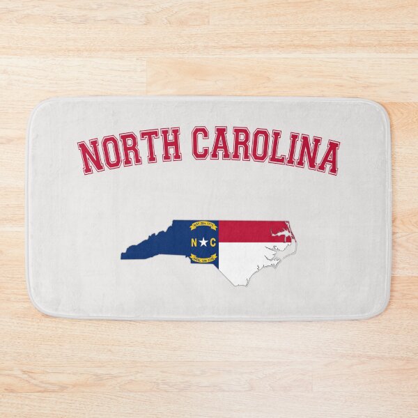 Item preview, Classic North Carolina State Flag Outline - Tar Heel Pride Tee designed and sold by mashmosh.