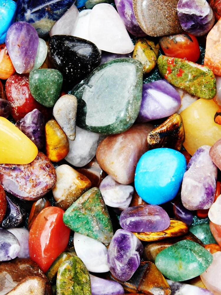 Gem Stones Gemstones Precious Stones Crystals Minerals iPad Case & Skin  for Sale by Dee Dee