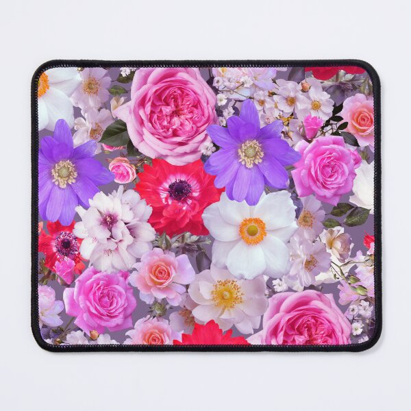 Item preview, Pink Peonies and Roses Flower Pattern designed and sold by Petra Lang.