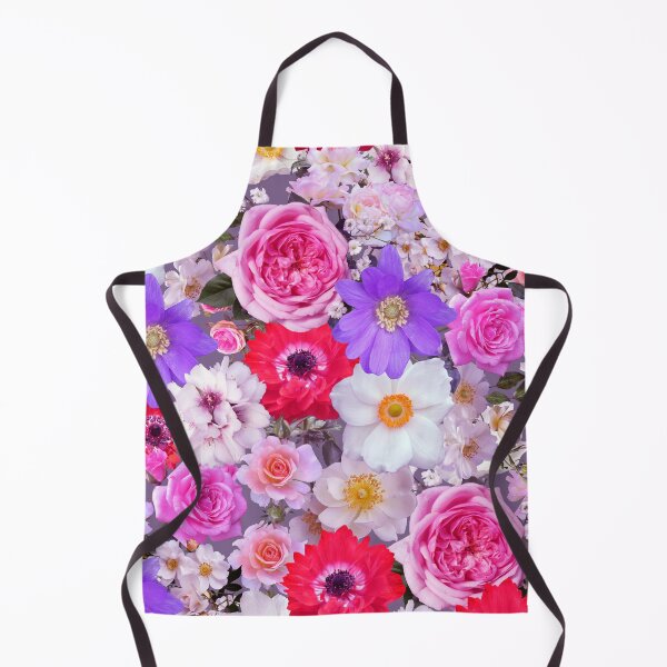 Item preview, Pink Peonies and Roses Flower Pattern designed and sold by Petra Lang.