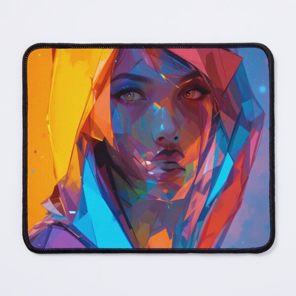 Item preview, Abstract art portrait in harmonious aesthetics. designed and sold by Hot4Shirt.