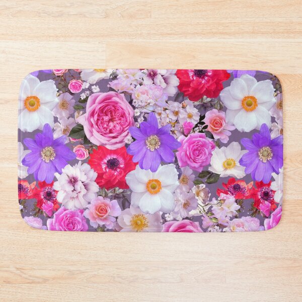 Item preview, Pink Peonies and Roses Flower Pattern designed and sold by Petra Lang.