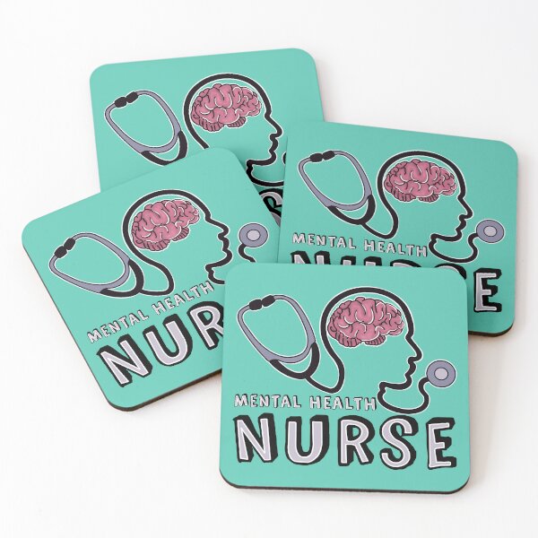Item preview, Mental Health Nurse designed and sold by FivePugs.