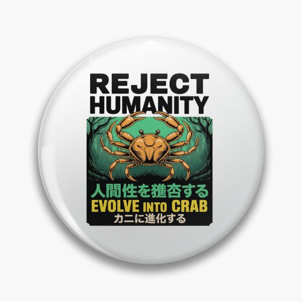 Item preview, Reject Humanity Crab  designed and sold by namibambam.