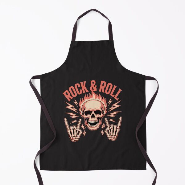 Item preview, Rock & ROLL - Skull Flames Heavy Music Punk designed and sold by TAYLOROUSDALE.