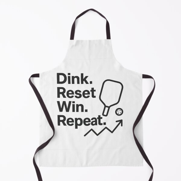 Item preview, Dink. Reset. Win. Repeat. Pickleball Focus Quote designed and sold by techy-rrr.