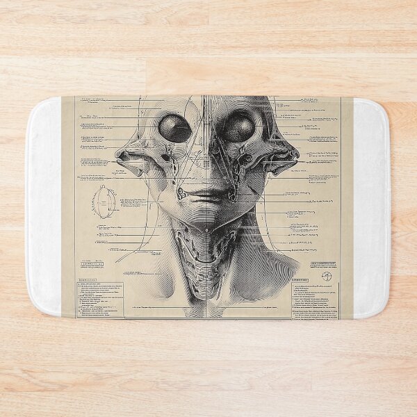 Item preview, Anatomy of an Alien Being designed and sold by lautir.