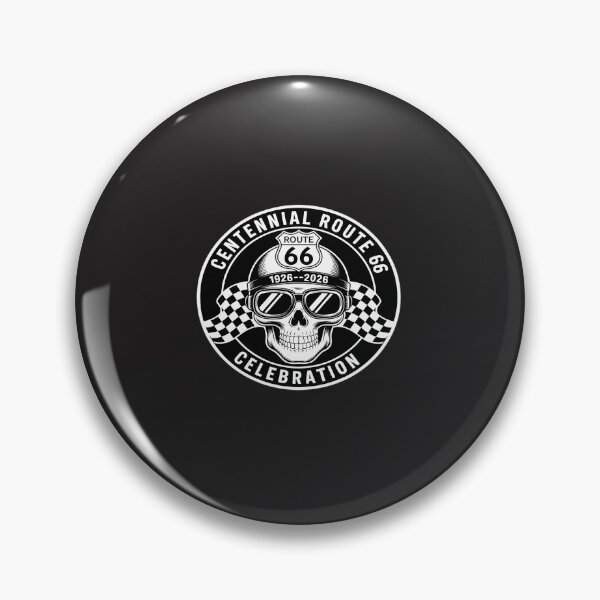 Item preview, Route 66 100 Years Anniversary Mother Road Skull Legendary designed and sold by TAYLOROUSDALE.