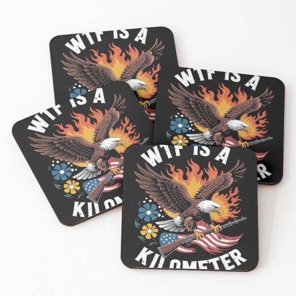 Item preview, WTF Is A Kilometer Funny Patriotic American Freedom  designed and sold by NailMolisa.