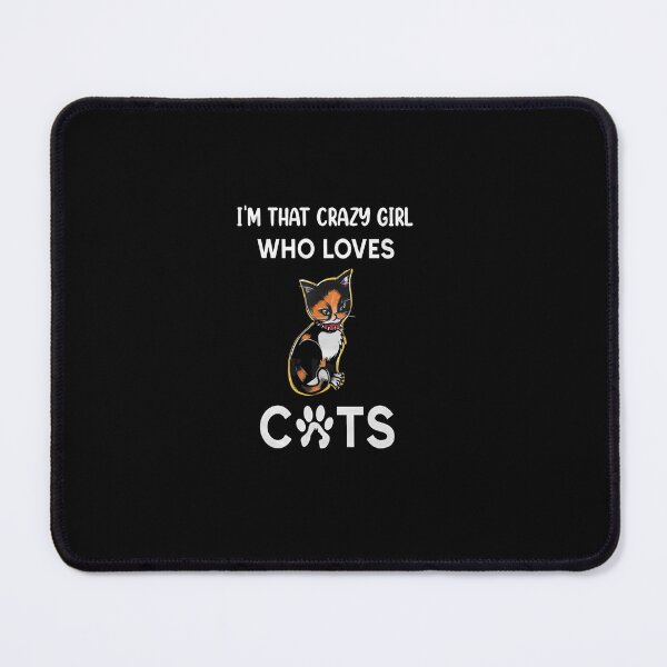 Item preview, Womens I'm That Crazy Girl Who Loves Cats designed and sold by namibambam.