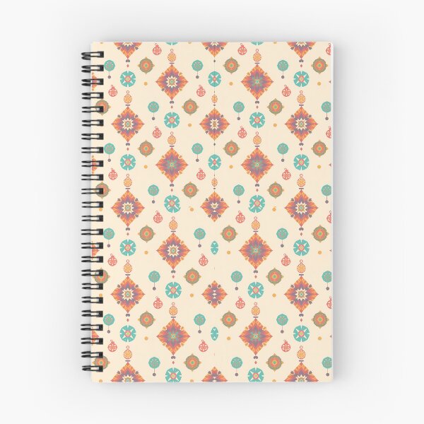 Item preview, Colorful Geometric Diamond Pattern Wallpaper With Teal Orange Pink Accents For Decor designed and sold by KanDa-Shop.