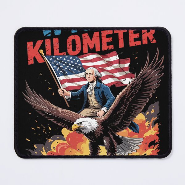 Item preview, WTF Is A Kilometer Funny Patriotic American Freedom3  designed and sold by NailMolisa.