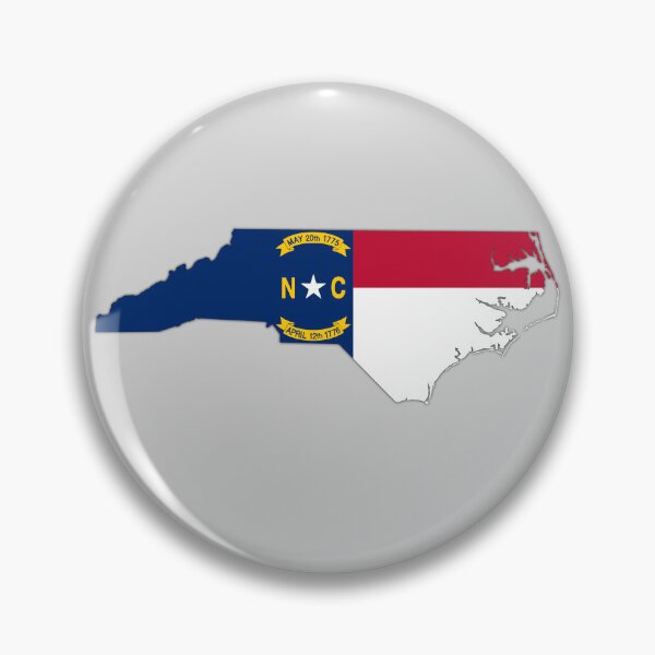 Item preview, North Carolina State Map Flag - NC Pride & Patriotism designed and sold by mashmosh.