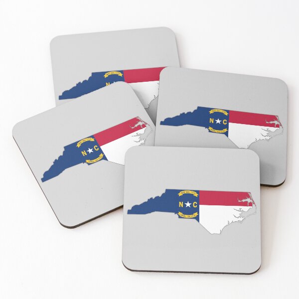 Item preview, North Carolina State Map Flag - NC Pride & Patriotism designed and sold by mashmosh.