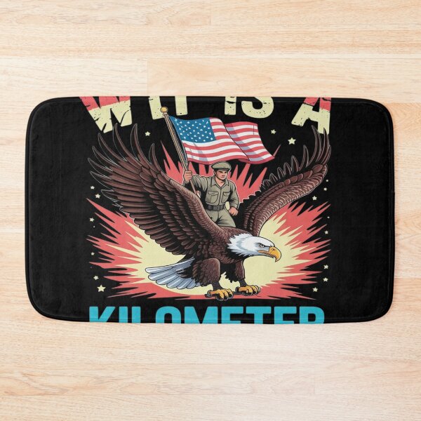 Item preview, WTF Is A Kilometer Funny Patriotic American Freedom4  designed and sold by NailMolisa.