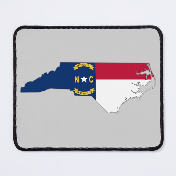 Item preview, North Carolina State Map Flag - NC Pride & Patriotism designed and sold by mashmosh.