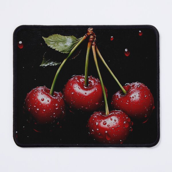 Item preview, Fresh Cherries with Water Droplets designed and sold by Myra365Art.