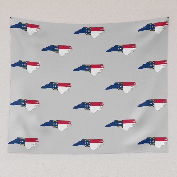 Item preview, North Carolina State Map Flag - NC Pride & Patriotism designed and sold by mashmosh.