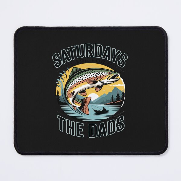 Item preview, Saturdays For Dads Funny Fishing Father's Day designed and sold by TAYLOROUSDALE.