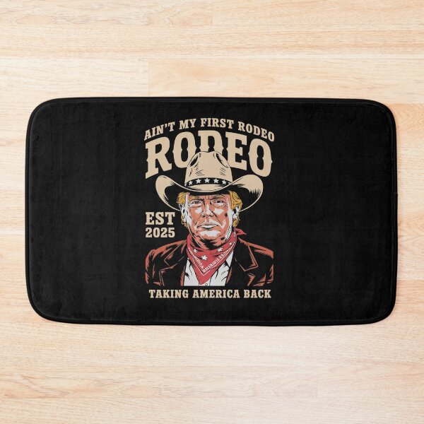 Artikelvorschau, Ist das nicht mein erstes Rodeo? Western Cowboy Lustig Trump entworfen und verkauft von GamtosMintys.