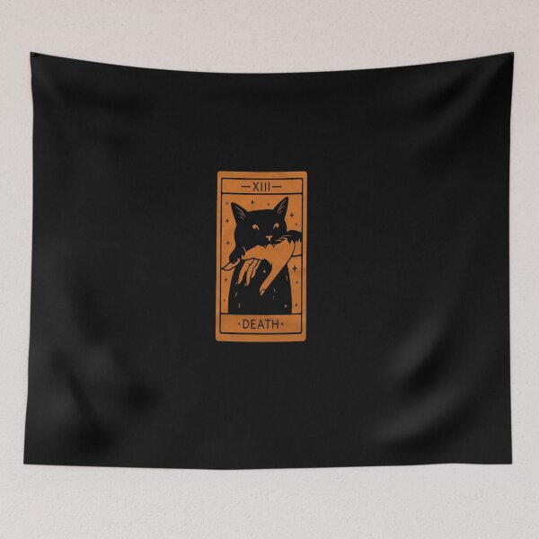 Item preview, Tarot Card Witchy Cat Fortune Fur Teller designed and sold by namibambam.