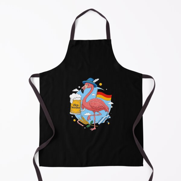Item preview, Octoberfest Flamingo Beer Germany Brezel Oktoberfest designed and sold by CultureSpec.