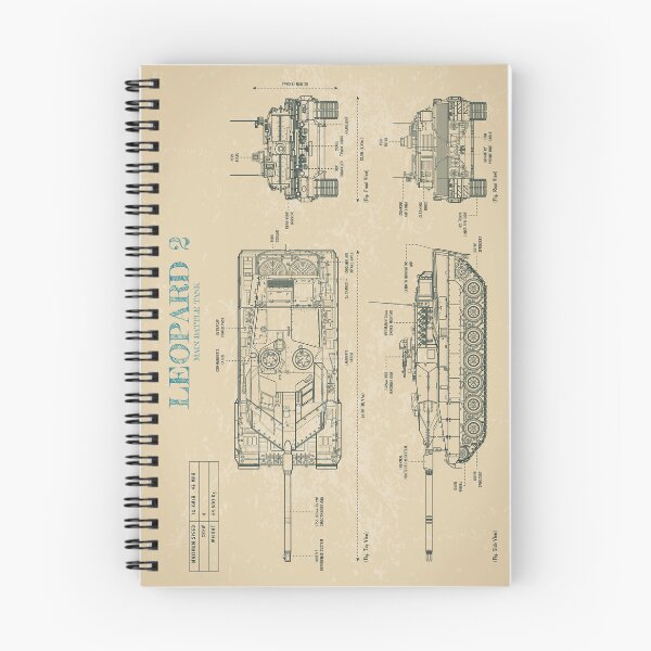 Item preview, LEOPARD 2 Medium Tank (Parchment) designed and sold by BGALAXY.