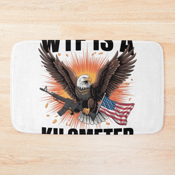 Item preview, WTF Is A Kilometer Funny Patriotic American Freedom6  designed and sold by NailMolisa.