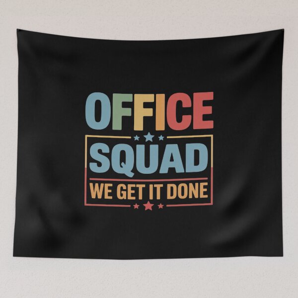 Item preview, Office Squad We Get It Done Back to School designed and sold by CultureSpec.