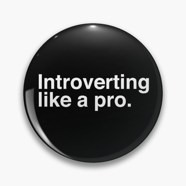 Item preview, Introverting like a pro designed and sold by blackink-design.
