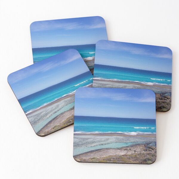 Item preview, Turquoise Ocean Coastline – Western Australia Beach Photography (Esperance) designed and sold by MadeInNapTime.