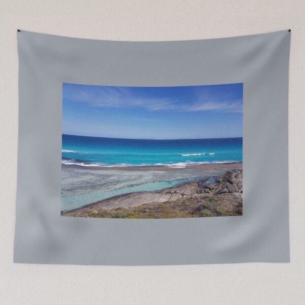 Item preview, Turquoise Ocean Coastline – Western Australia Beach Photography (Esperance) designed and sold by MadeInNapTime.